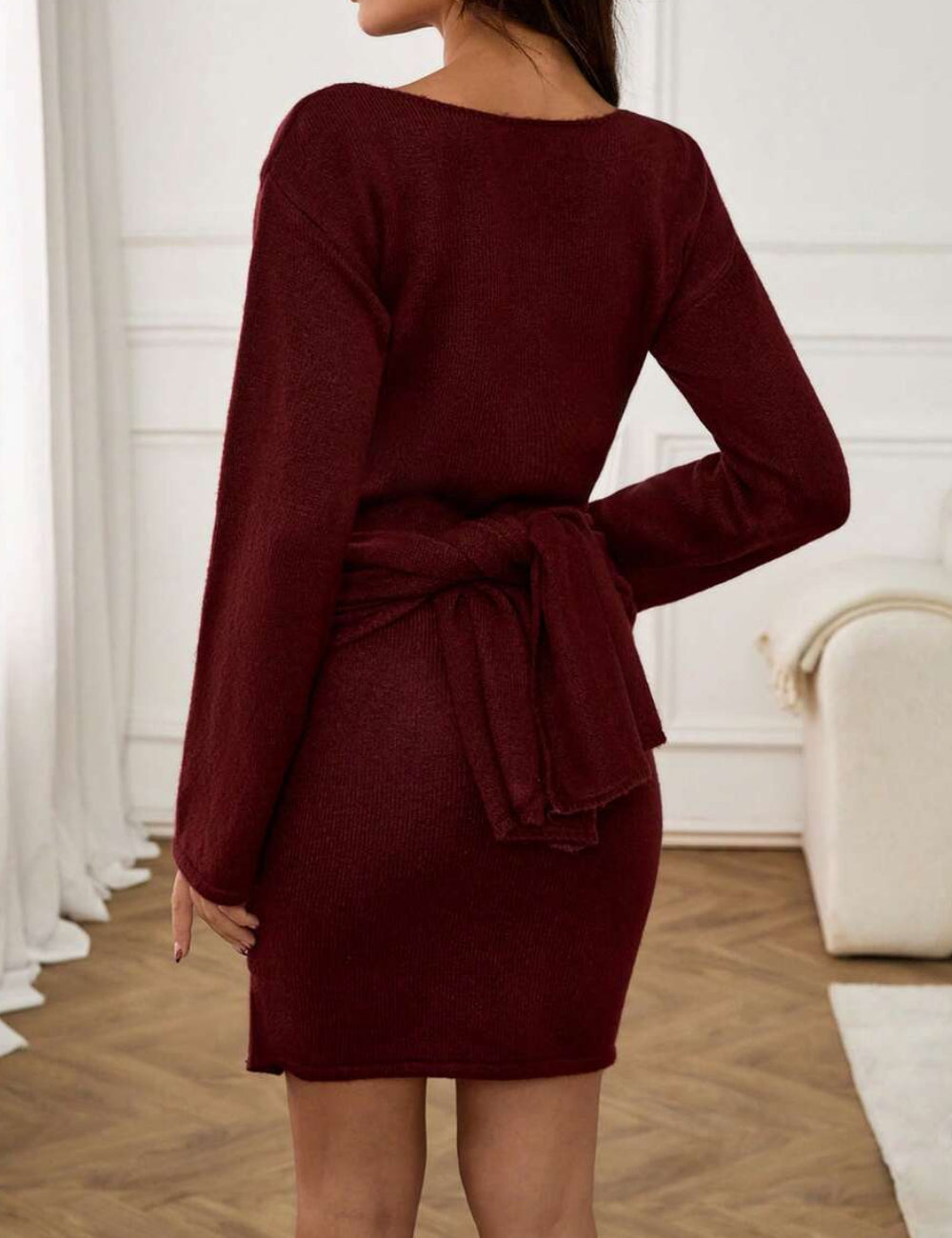 Rochie mini Shein, vișiniu