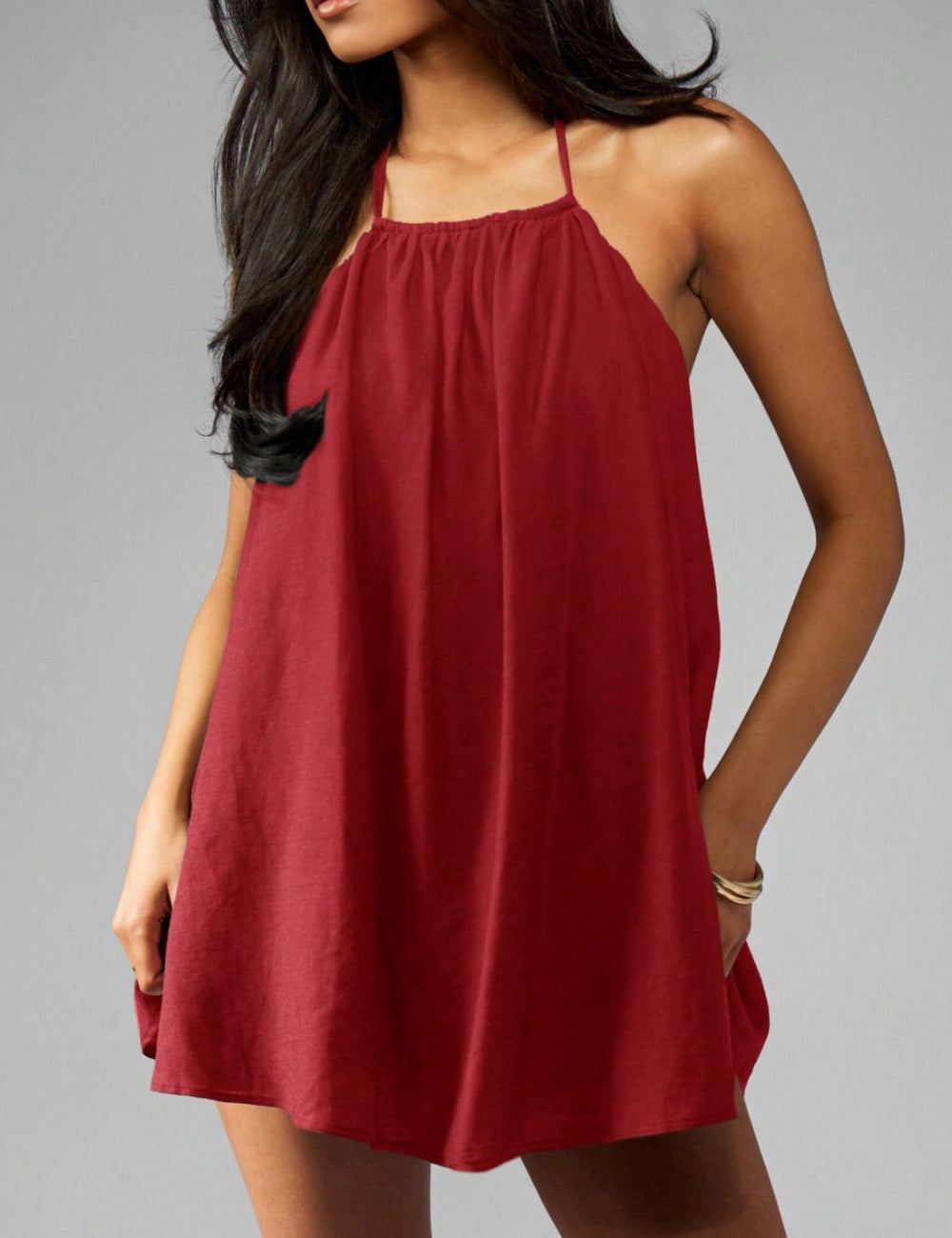 Rochie mini Shein, vișiniu