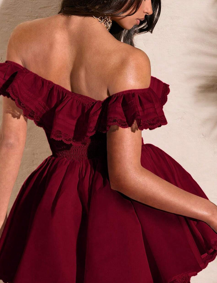 Rochie mini Shein, vișiniu