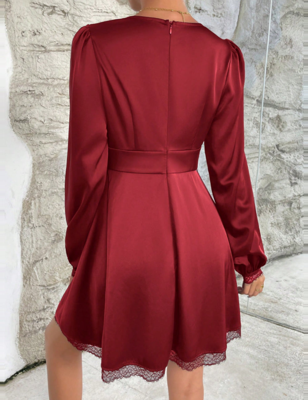 Rochie mini SHEIN, vișiniu