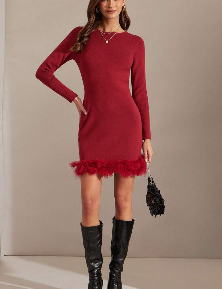 Rochie mini Shein, vișiniu