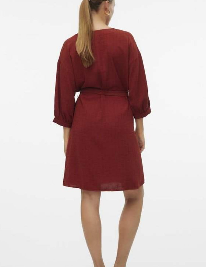 Rochie mini Vero Moda, cărămiziu