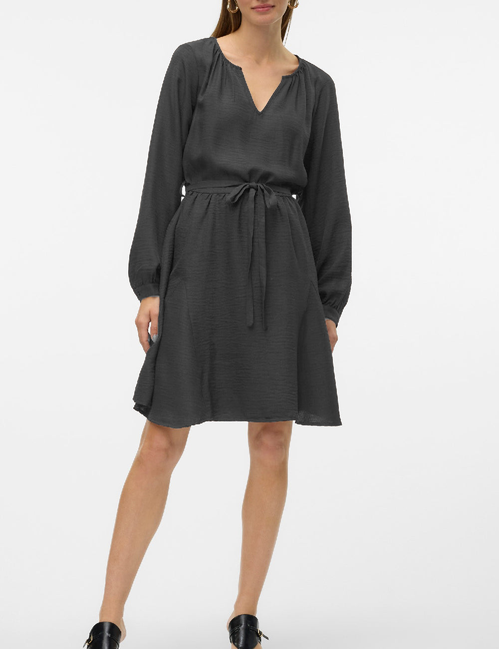 Vero Moda szürke miniruha