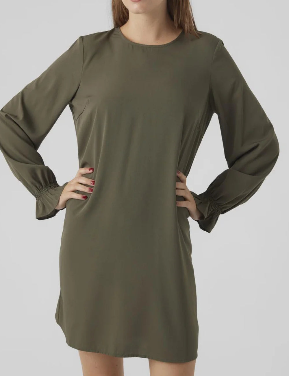 Rochie mini Vero Moda, kaki