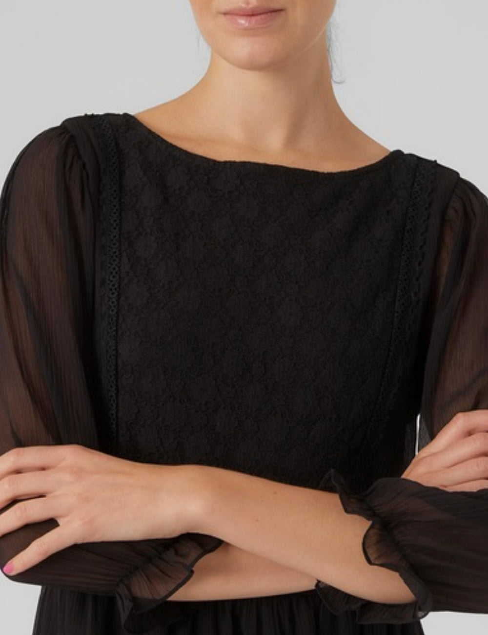 Rochie mini Vero Moda, negru