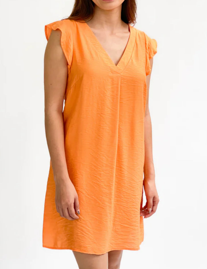 Vero Moda miniruha, narancssárga