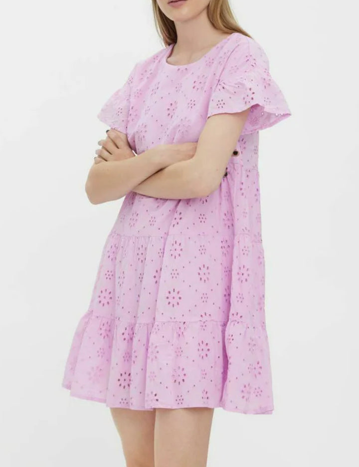 Rochie mini Vero Moda, roz