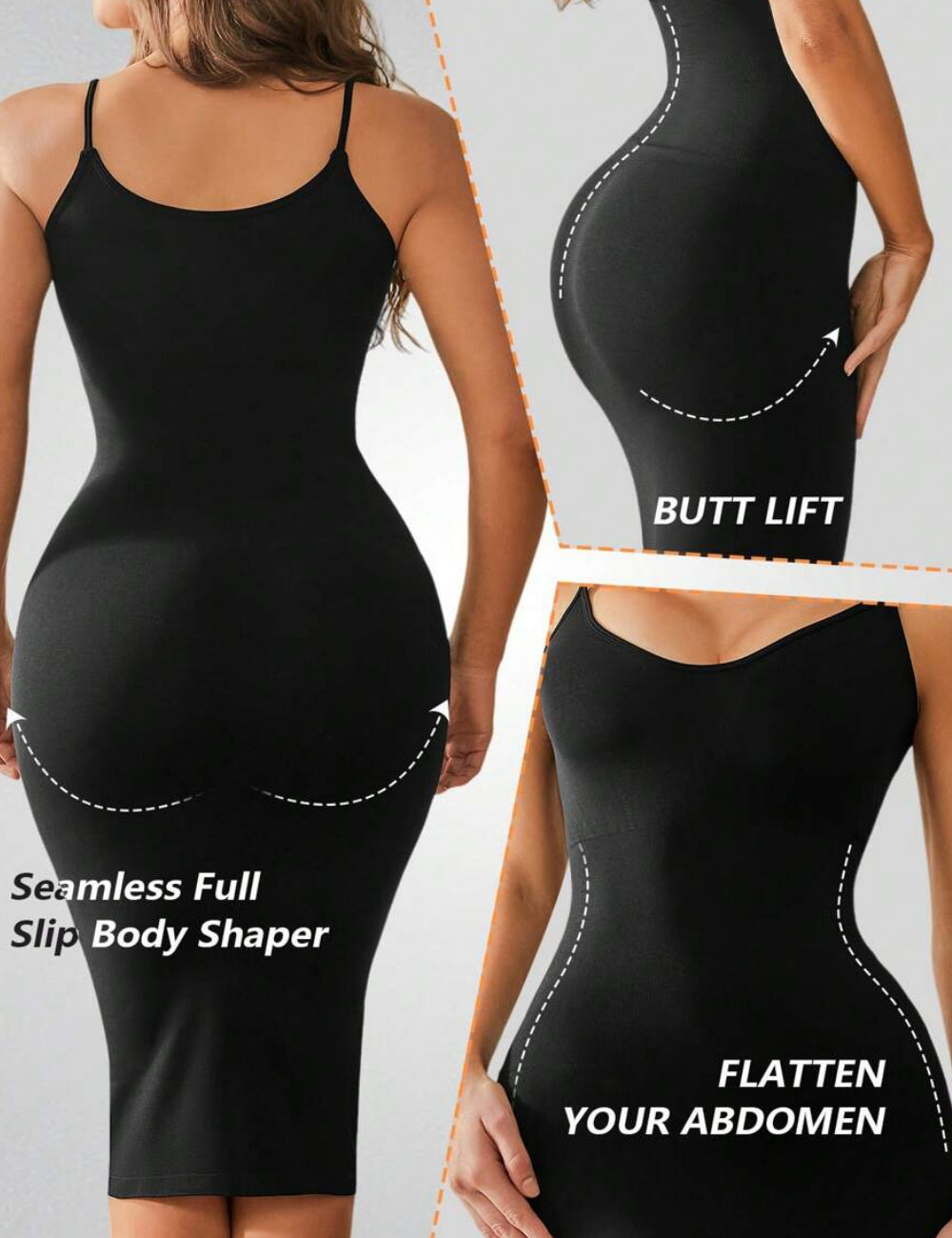 Rochie modelatoare Shein, negru