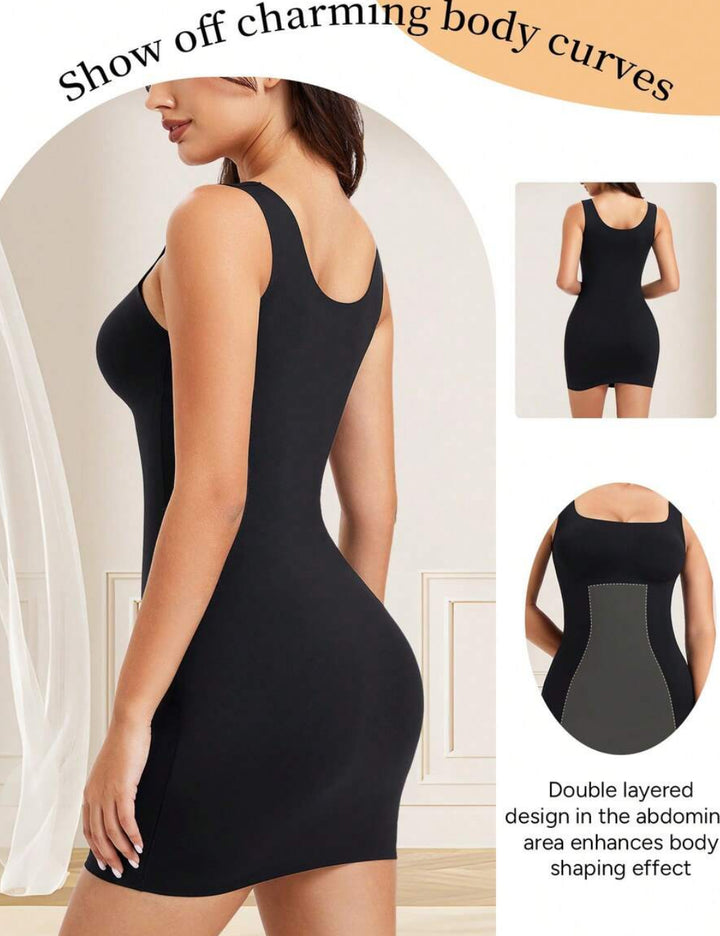Rochie modelatoare Shein, negru