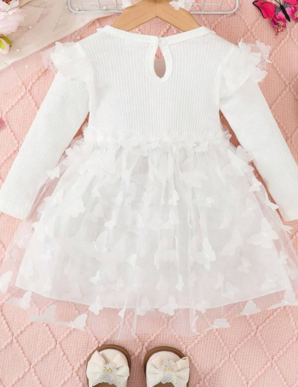 Rochie Shein, alb