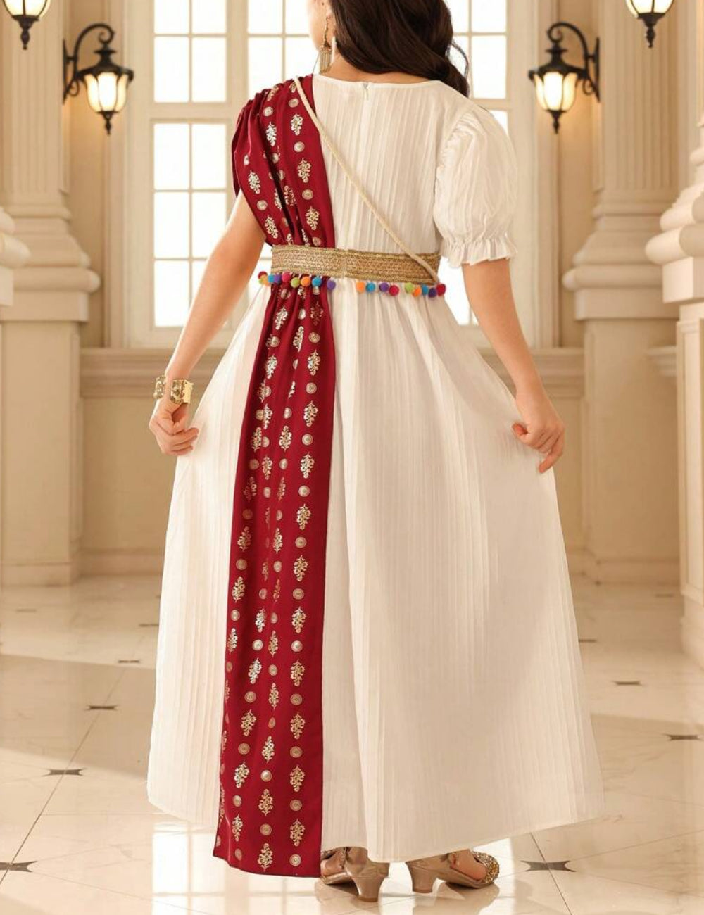 Rochie Shein, alb