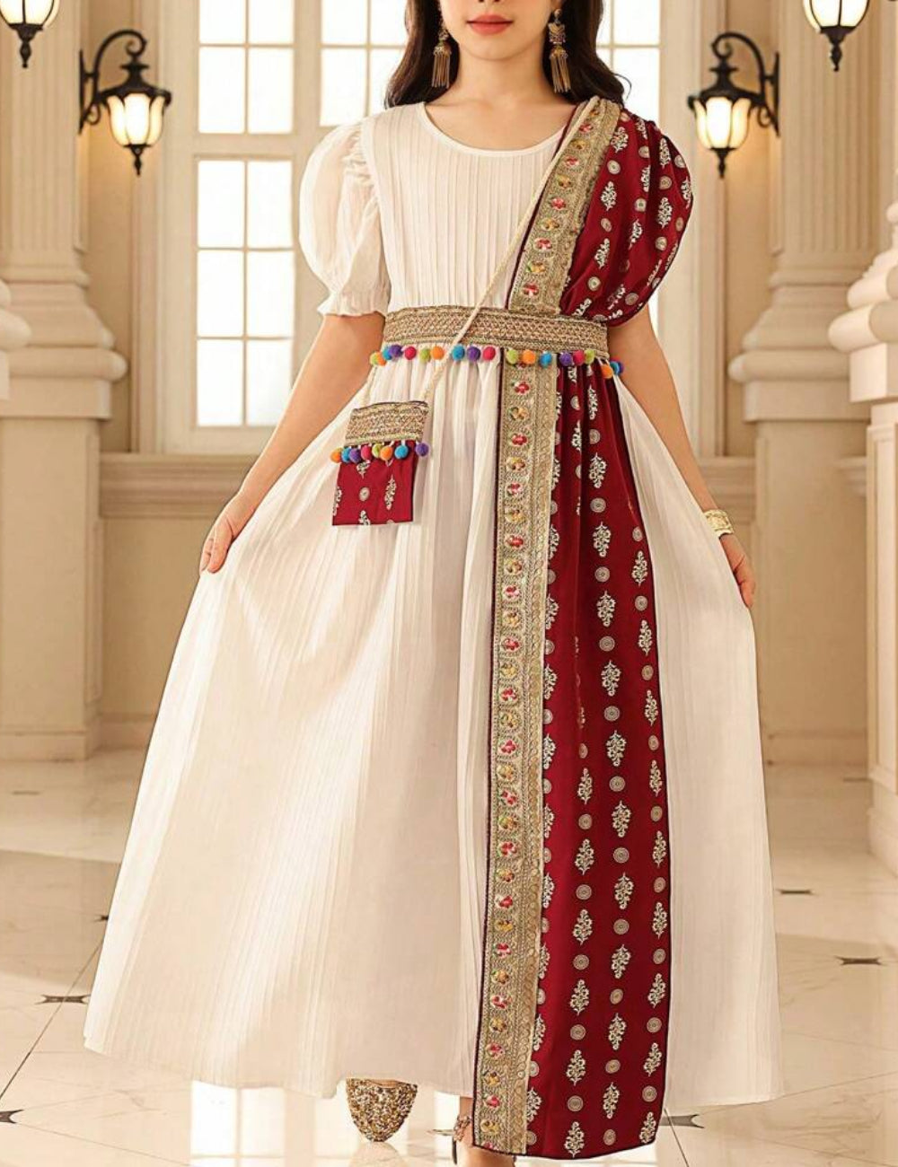 Rochie Shein, alb