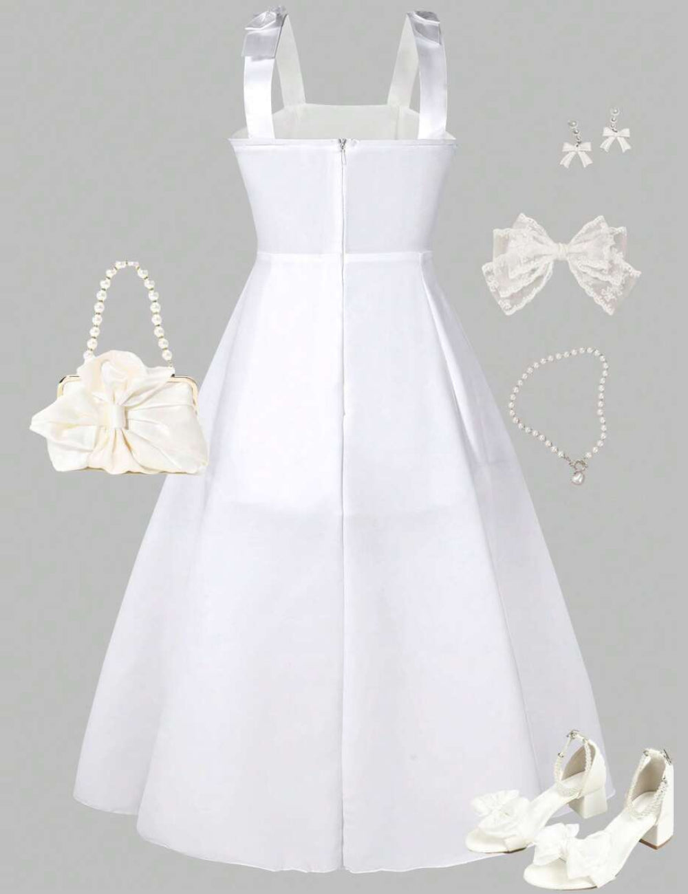 Rochie Shein, alb