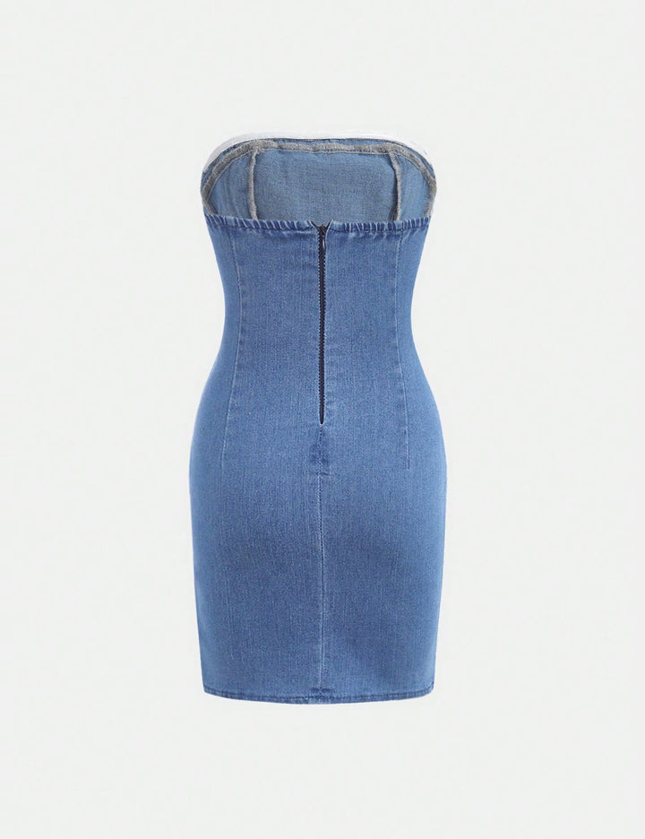 Rochie Shein, albastru