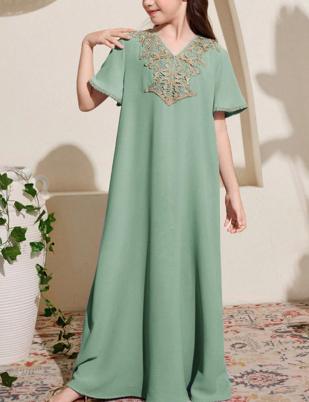 Rochie Shein, verde