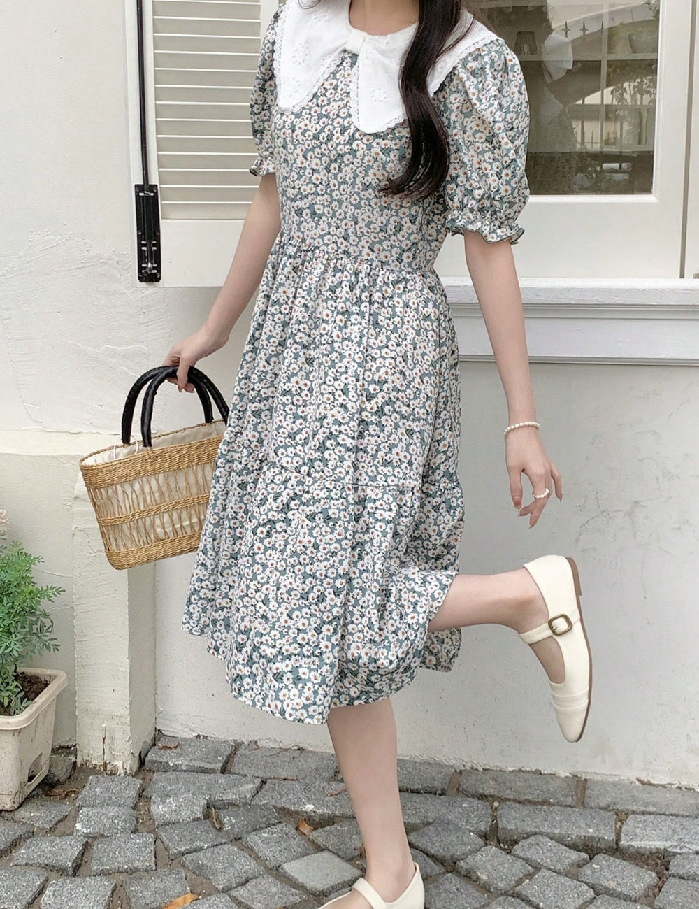 Rochie Shein, verde
