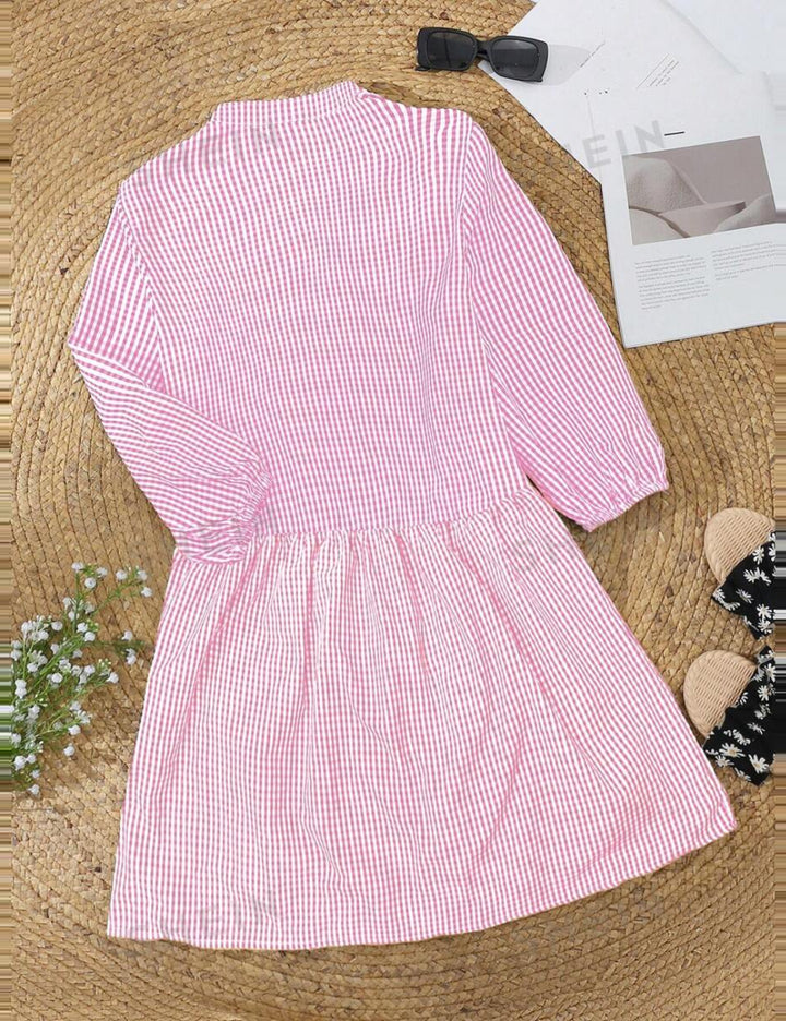 Rochie tip cămașă SHEIN, mix culori