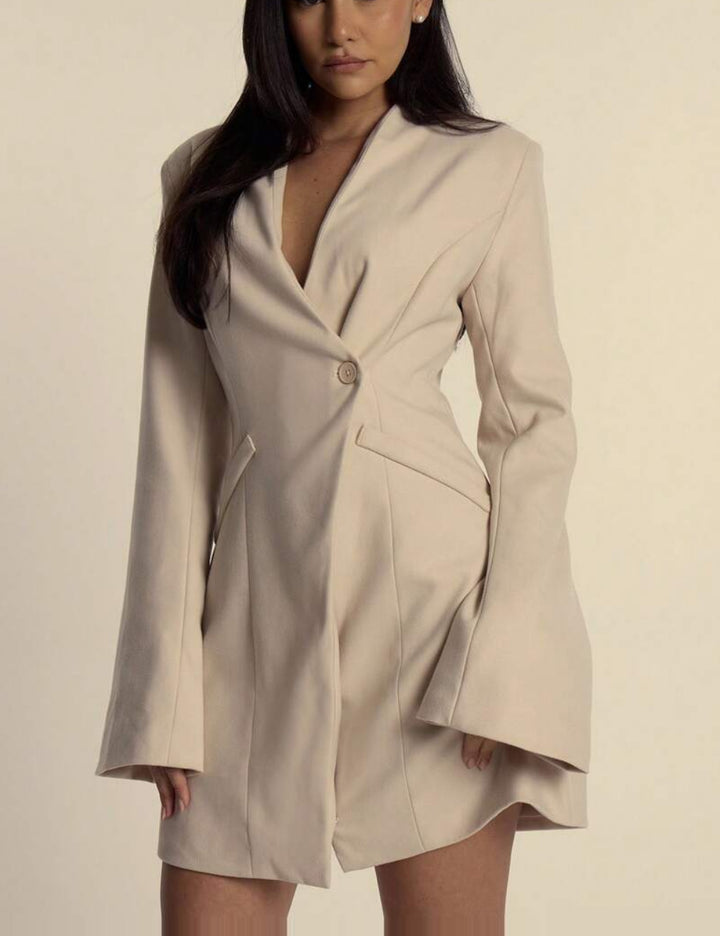 Rochie Tip Sacou Shein, bej