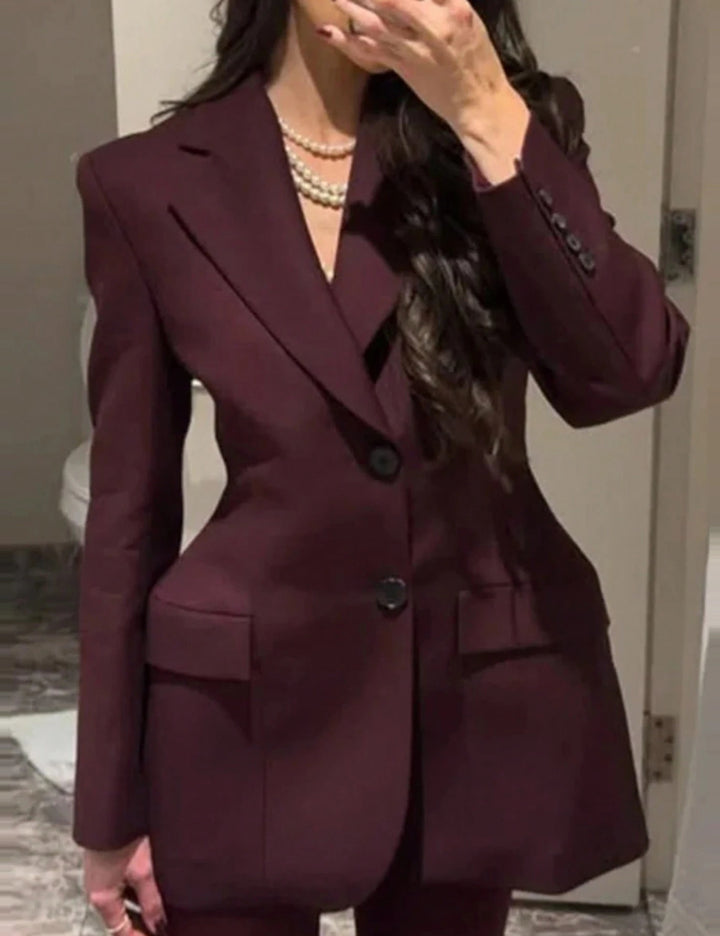 Rochie Tip Sacou Shein, vișiniu