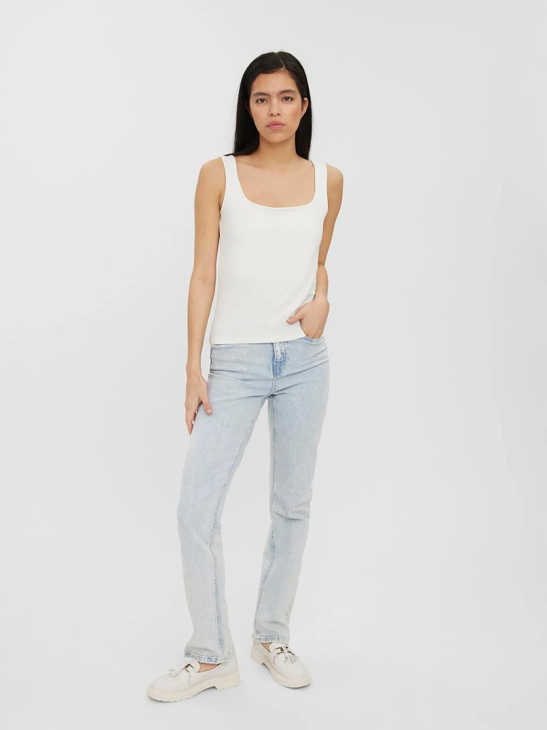 Maiou VERO MODA, alb