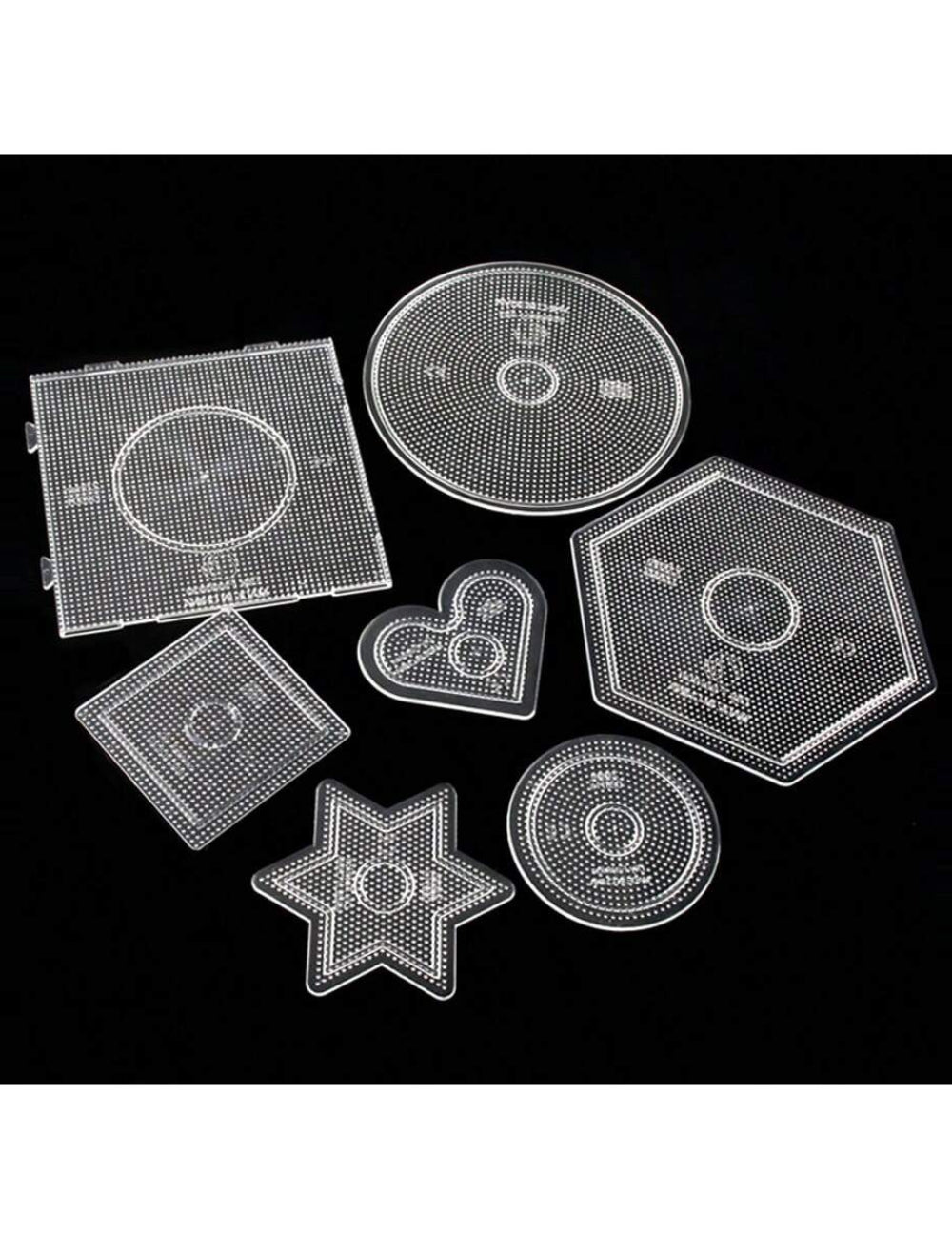 Șablon pentru mărgele Hama Shein, transparent