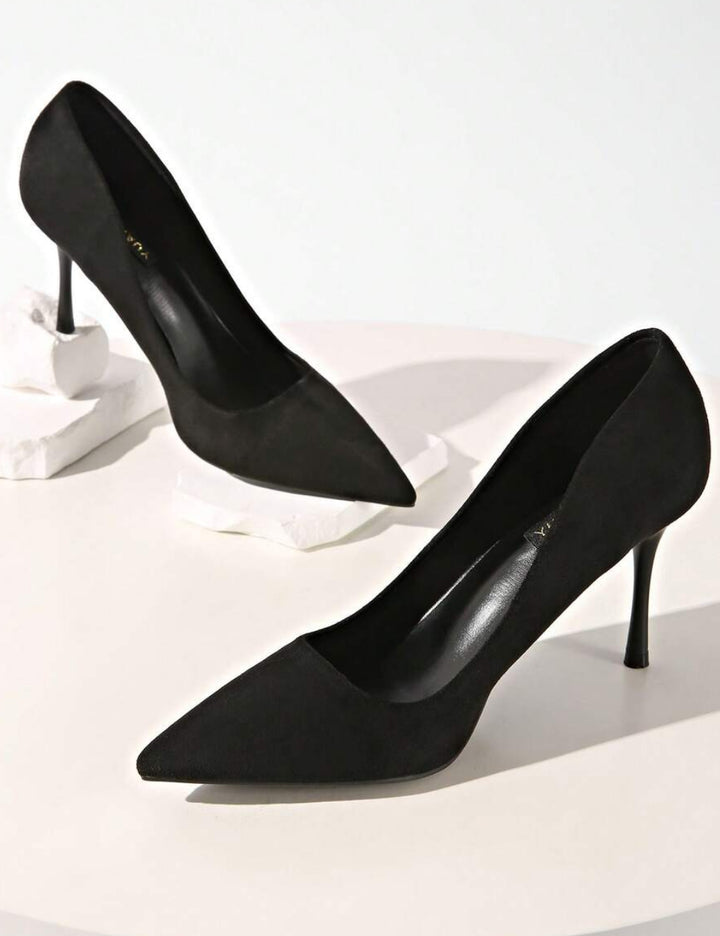 Pantofi cu toc Shein, negru