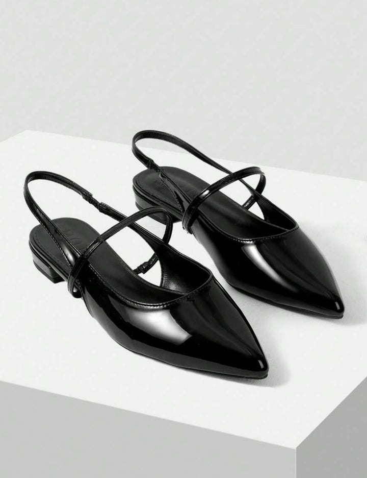 Saboți Shein MOTF, negru