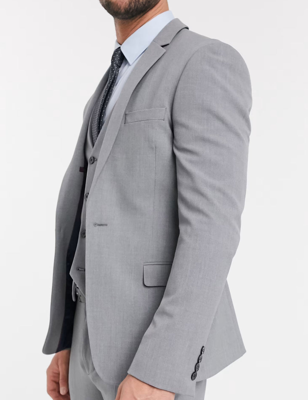 Sacou ASOS, gri