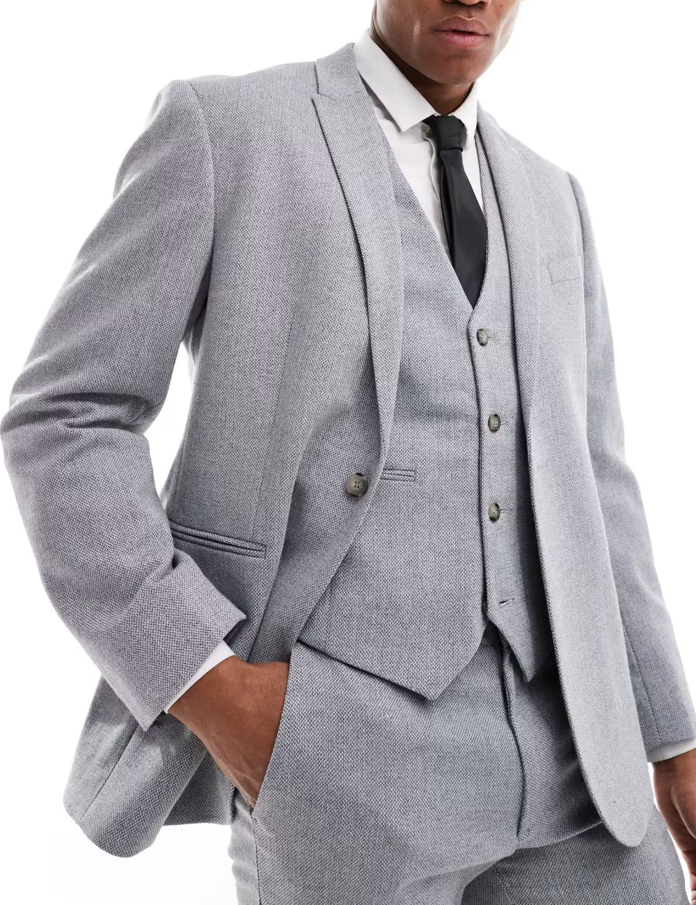 Sacou ASOS, gri