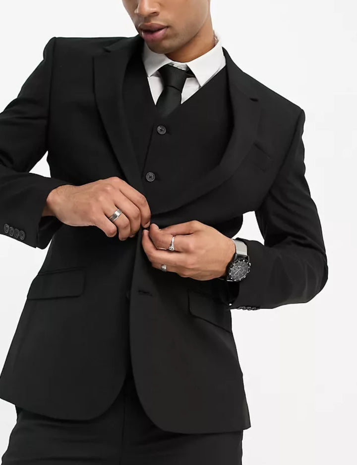 Sacou ASOS, negru