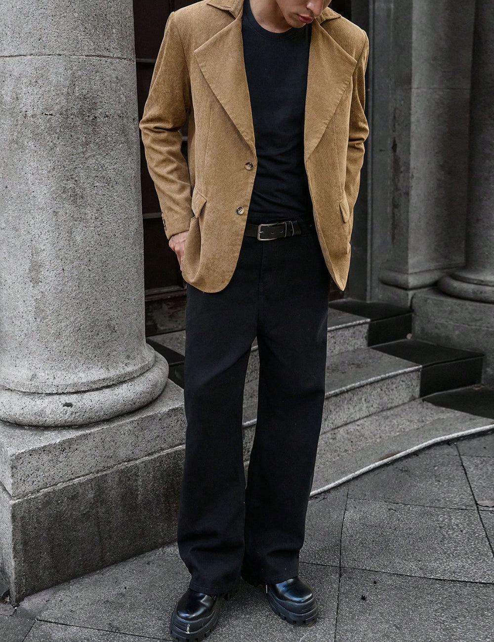 MANFINITY by Shein blézer, barna