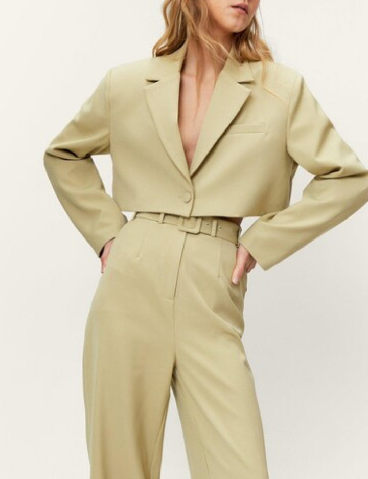 Sacou scurt NASTY GAL, verde