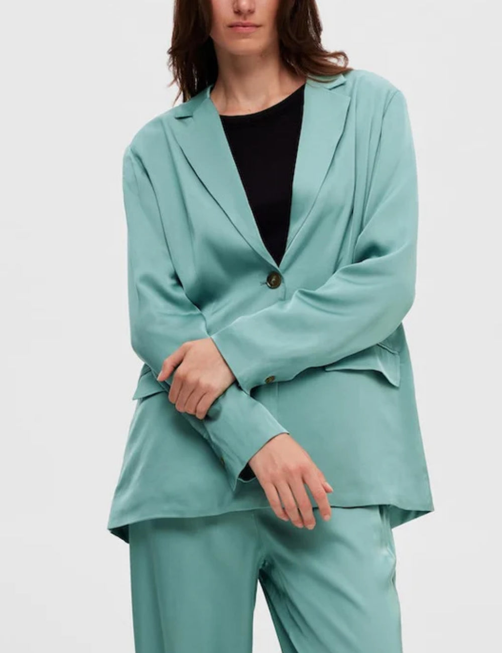 Sacou SELECTED, verde