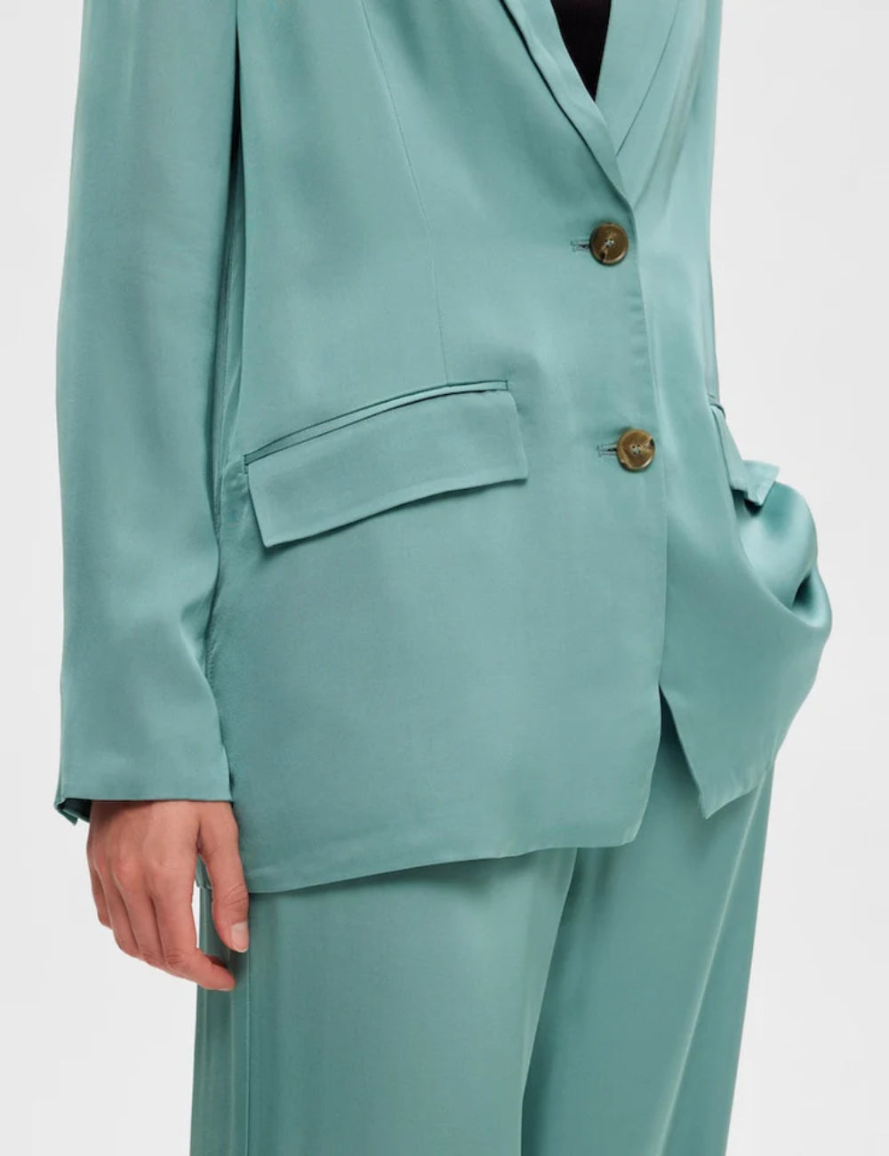 Sacou SELECTED, verde