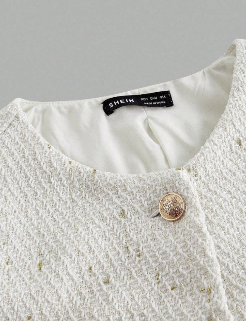 Sacou Shein, alb