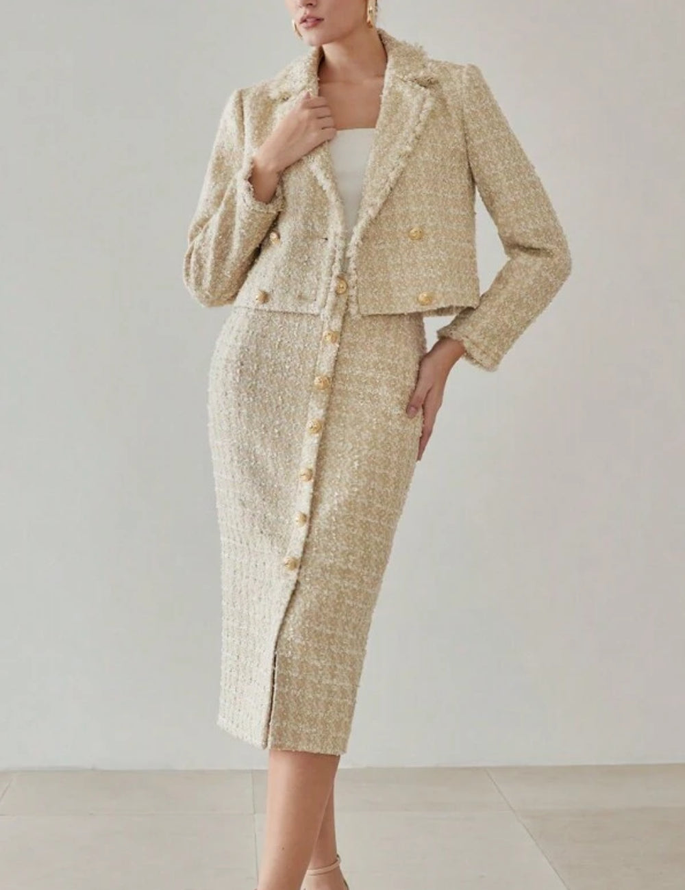 Sacou Shein MOTF, bej