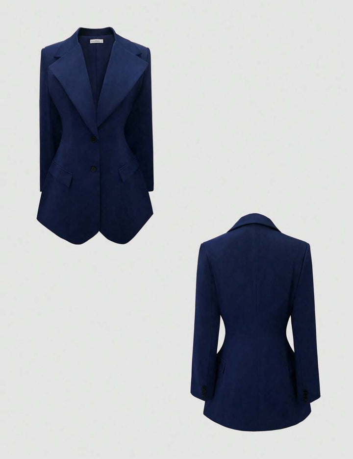 Shein zakó, tengerészkék