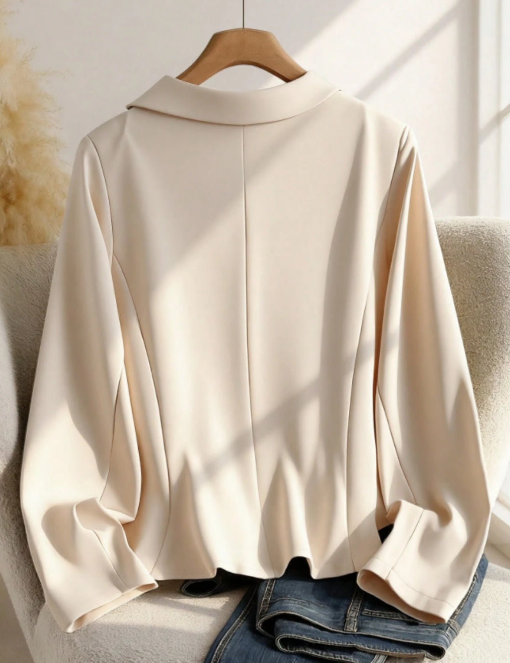 Sacou SHEIN Curve+, crem