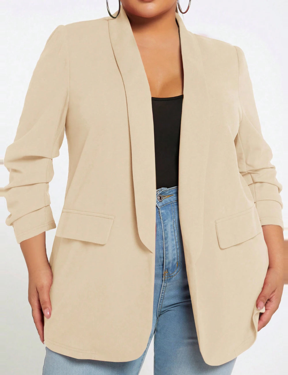 Sacou Shein Curve+, crem