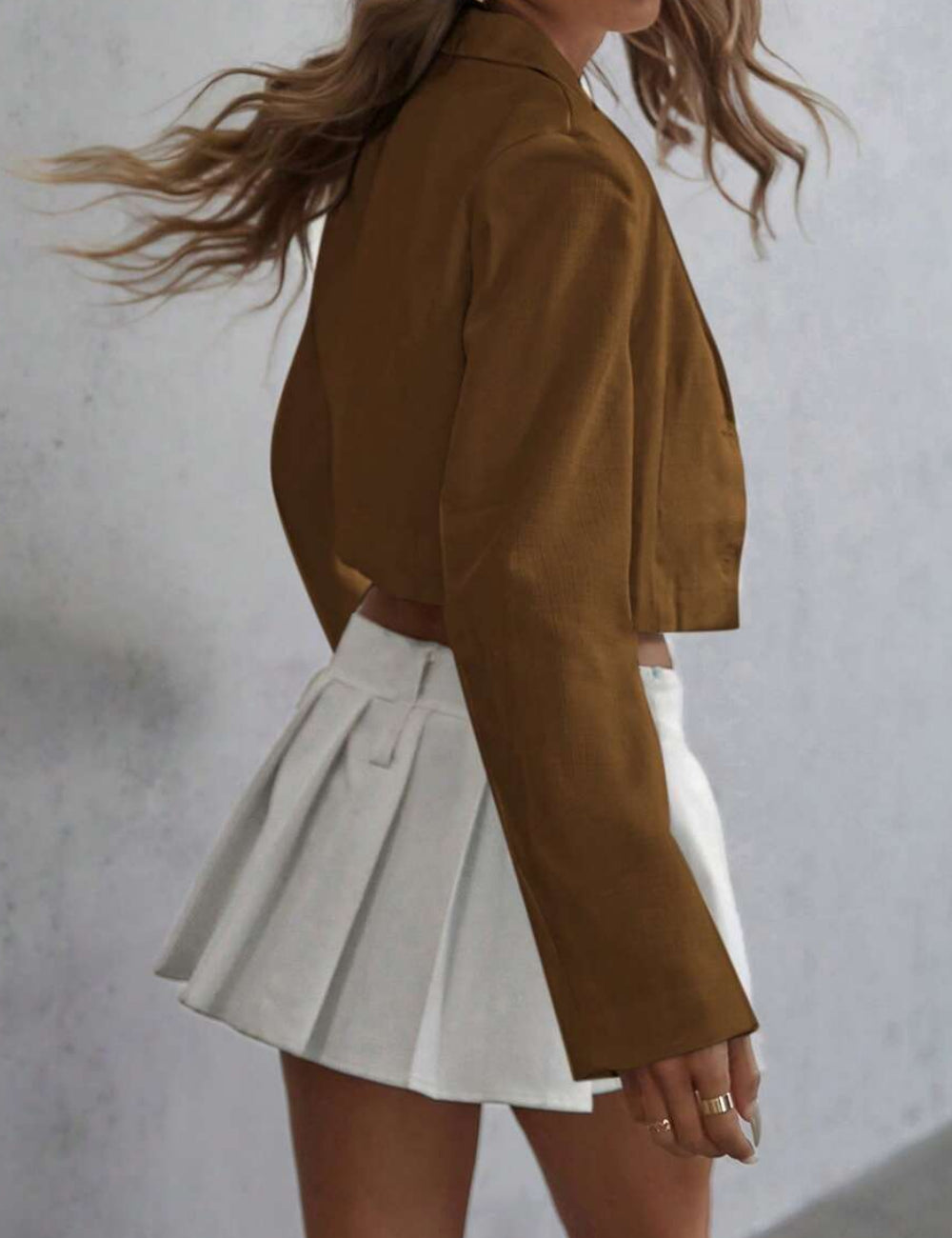 Shein zakó, barna