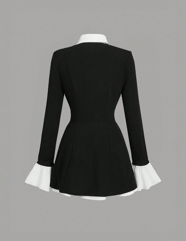 Shein blézer, fekete