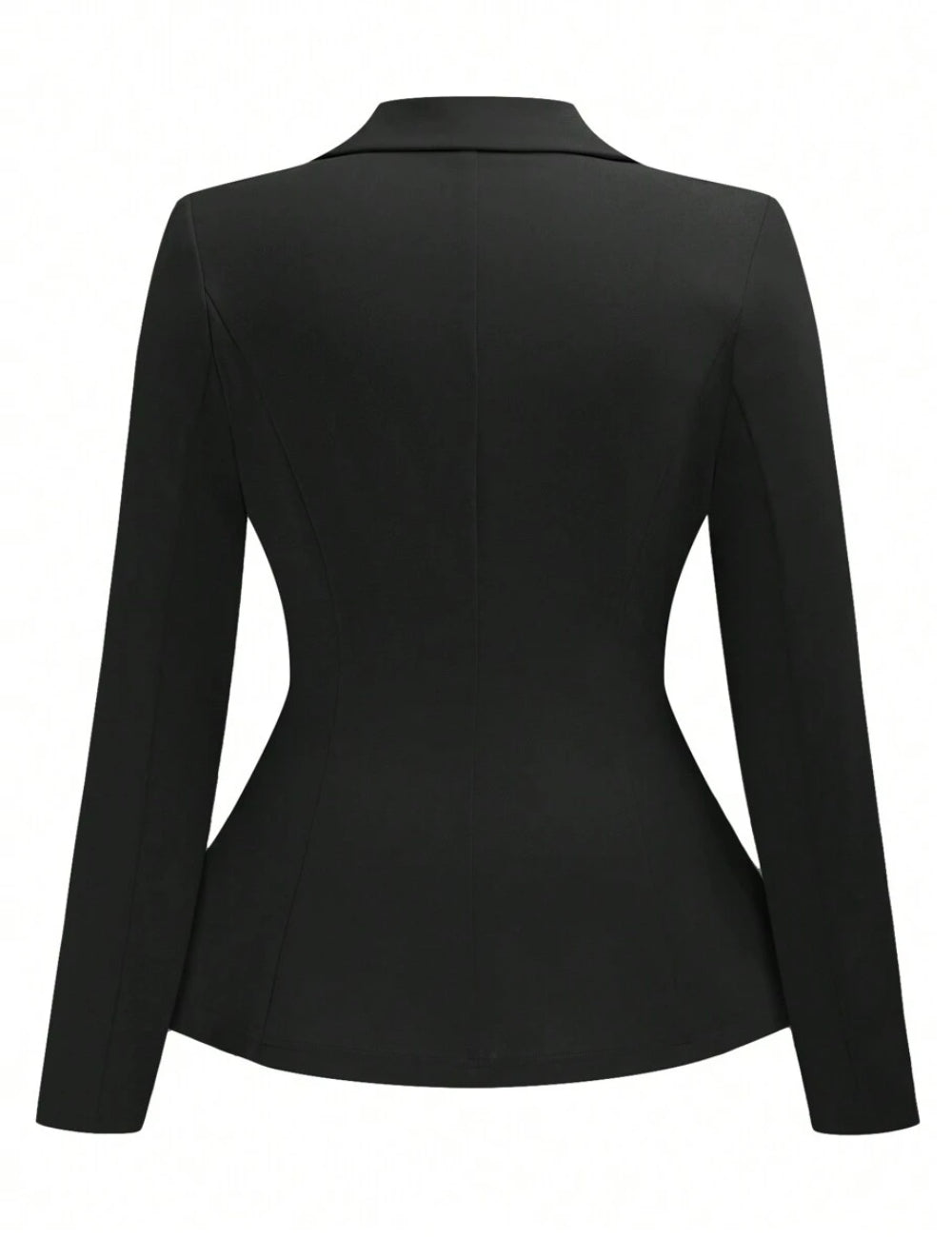 Sacou Shein Curve+, negru