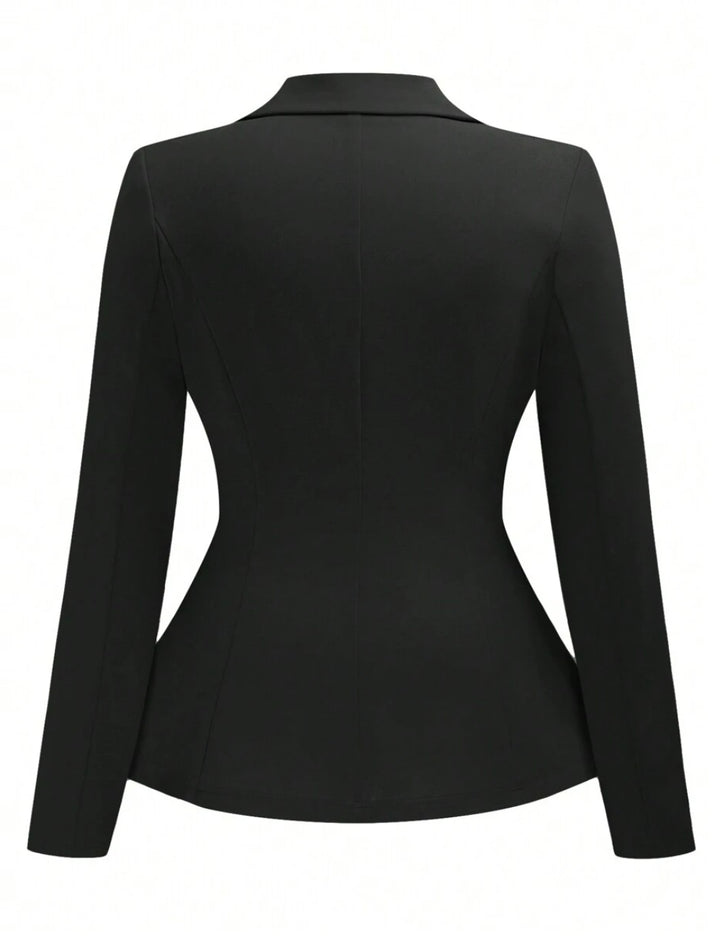 Sacou Shein Curve+, negru