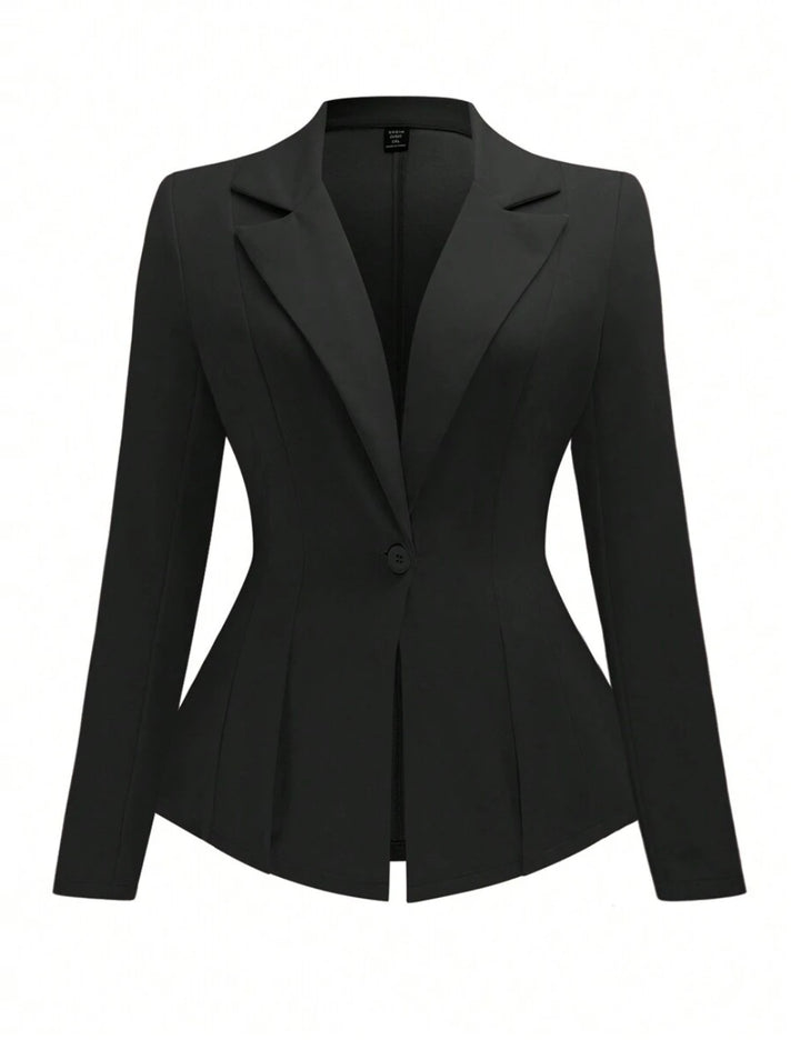 Sacou Shein Curve+, negru