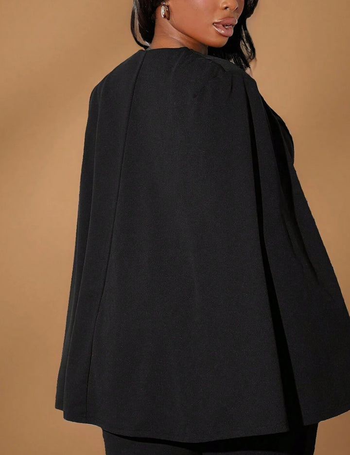 Sacou Shein Curve+, negru