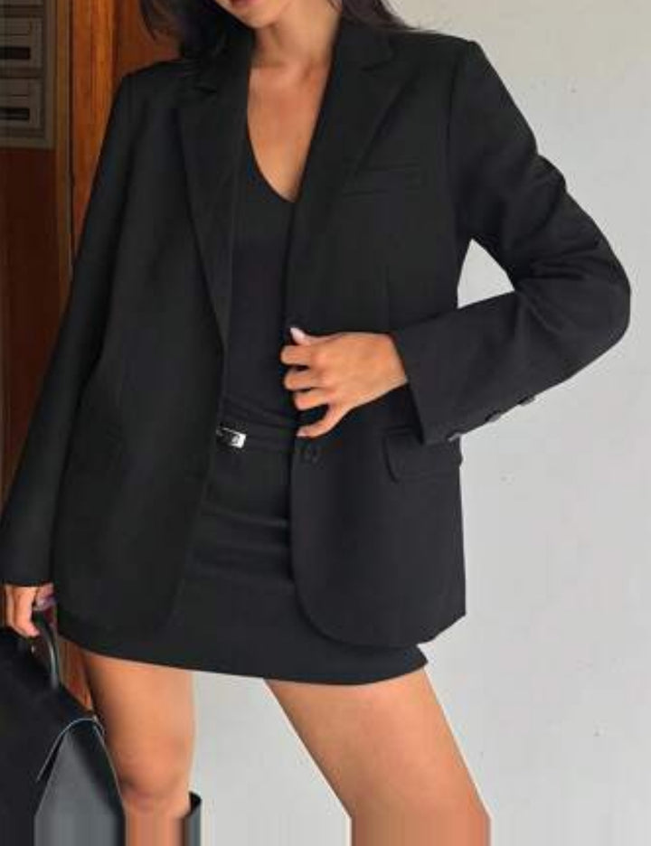Sacou Shein, negru
