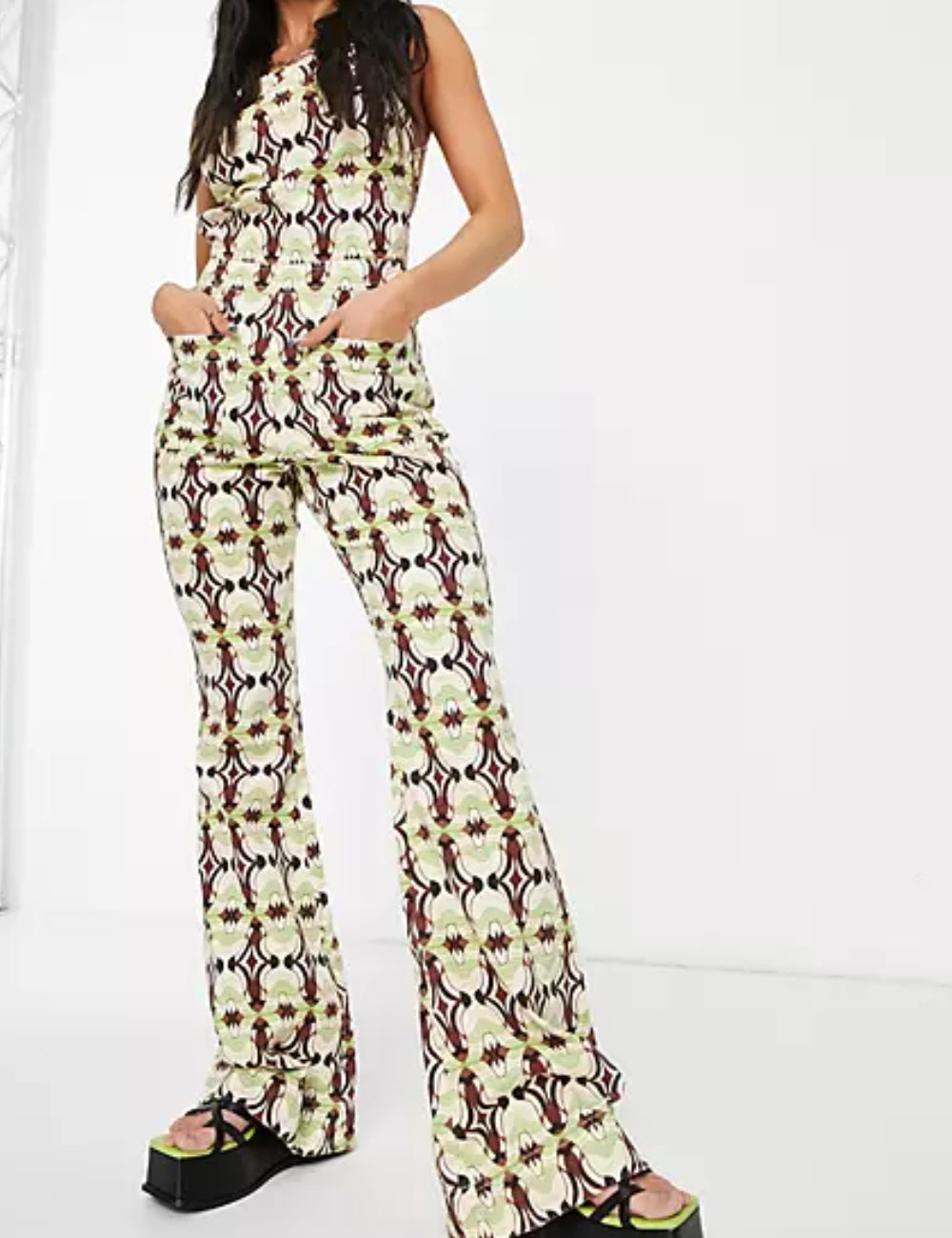 Salopeta ASOS, mix culori