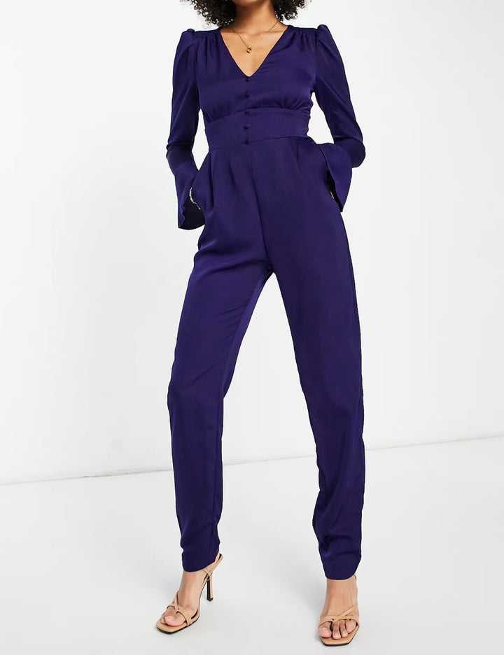 Little Mistress hosszú jumpsuit, kék