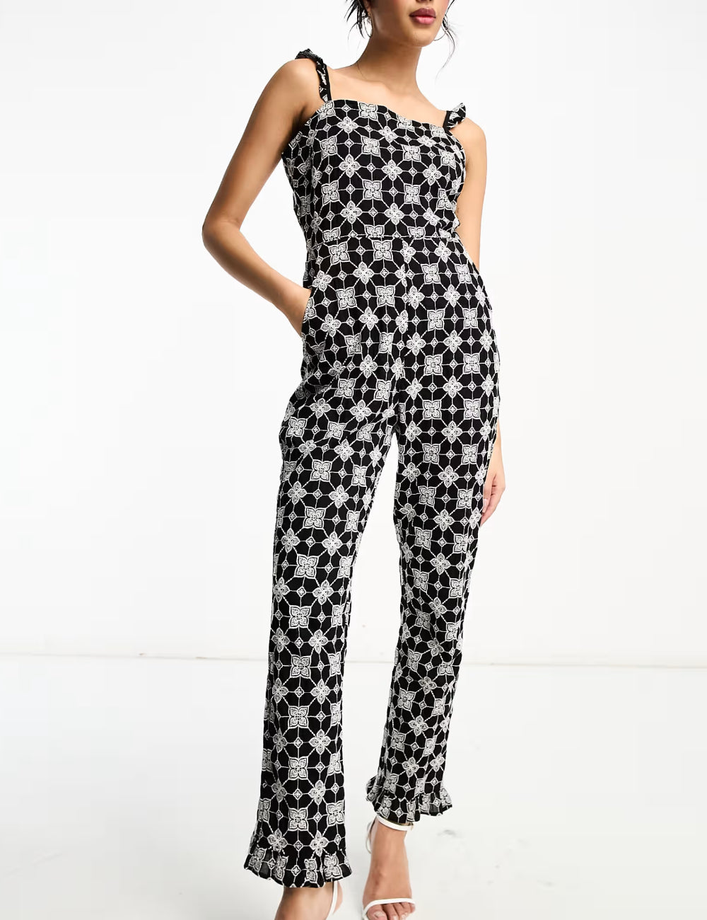 Salopeta lunga NEVER FULLY DRESSED, negru