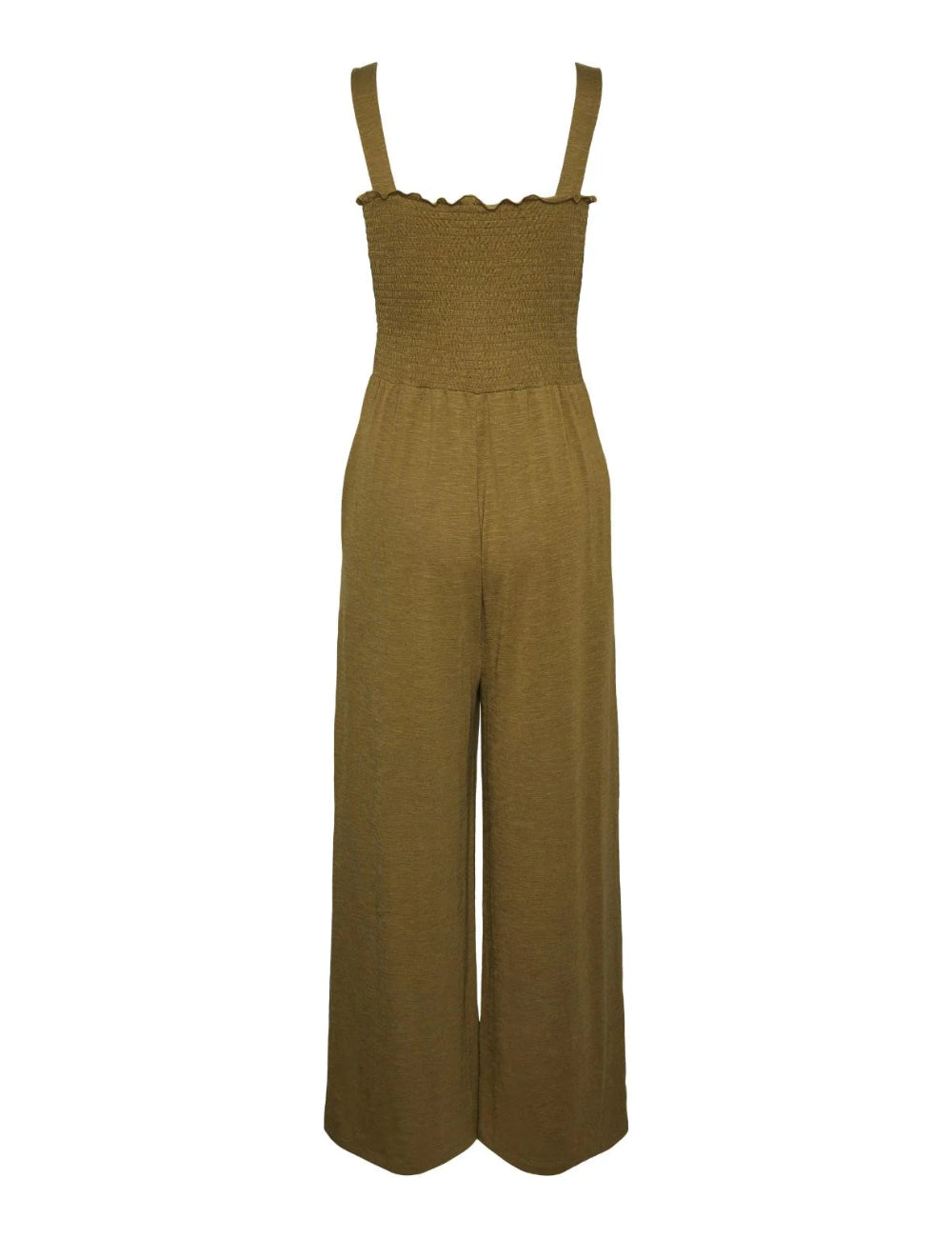 Pieces hosszú overál, khaki